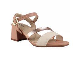 Sandália Modare 7172.101 (34-39) - Creme Nude Ouro Rosado 93503