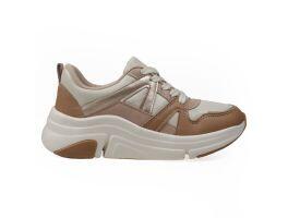Tênis Modare 7401.102 (34-39) - Branco Off Tan Bege Dourado 102300 