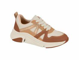 Tênis Modare 7401.102 (34-39) - Branco Off Avelã Dourado 107584