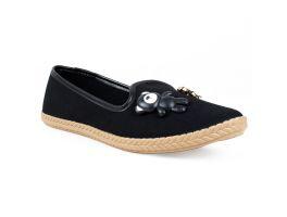Sapatilha Moleca 5287.1008 (34-39) - Preto 15745 