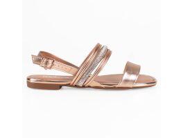 Sandália Moleca 5435.554 (34-39) - Ouro Rosado Creme Ouro Claro 101132