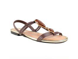 Sandália Moleca 5435.560 (34-39) - Chocolate 101321 