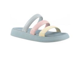 Tamanco Moleca 5469.146 (34-39) - Azul Sky Branco Rosa 104921