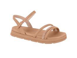 Sandália Moleca 5490.120 (34-39) - Nude Ouro Rosado Silver 91006