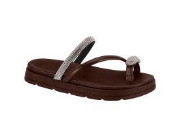 Tamanco Moleca 5490.127 (34-39) - Cristal Chocolate 107677