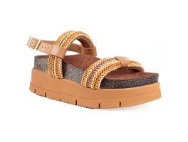 Sandália Moleca 5513.107 (34-39) - Multi Mostarda Camel 102127 