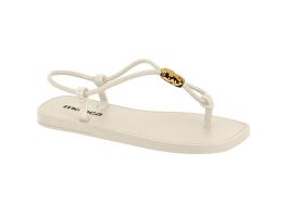 Sandália Moleca 5552.704 (34-39) - Branco Off 35312