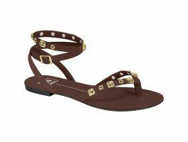 Sandália Moleca 5557.108 (34-39) - Chocolate 101321