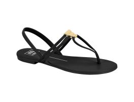 Sandália Moleca 5557.109 (34-39) - Preto 15745
