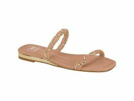 Tamanco Moleca 5559.104 (34-39) - Nude Dourado 53284