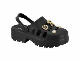 Babuche Moleca 5563.101 (34-39) - Preto 15745