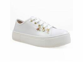 Tenis Moleca 5658.544 (34-39) - Branco 16072 