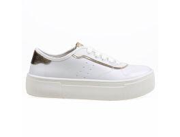 Tenis Moleca 5658.539 (34-39) - Branco Dourado 17165