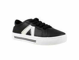 Tênis Moleca 5667.753 (34-39) - Preto Branco Prata 51153