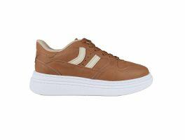Tênis Moleca 5816.101 (34-39) - Camel Branco Off 96829 