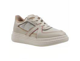 Tênis Moleca 5816.108 (34-39) - Branco Off Rosa Azul Sky Manteiga 106456