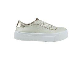 Tênis Moleca 5658.539 (34-39) - Branco Off Dourado 35432 