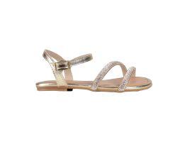 Sandália Molekinha 2157.1203 (28-34) - Dourado Creme Ouro 102106 