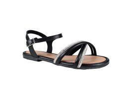 Sandália Molekinha 2157.1205 (25-34) - Preto Cristal Niquel 97250 