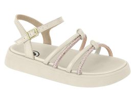 Sandália Molekinha 2358.106 (26-36) - Branco Off Cristal 97437