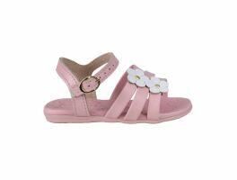 Sandália Molekinha 2743.102 (18-25) - Rosa Branco 78279