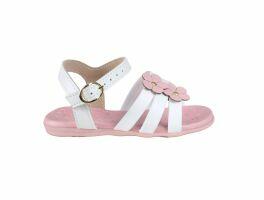 Sandália Molekinha 2743.102 (19-25) - Branco Rosa 78968 