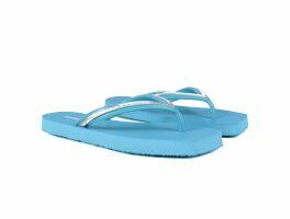Chinelo Molekinha 2368.101 (27-36) - Azul Jeans Prata 104097 