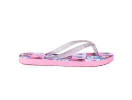 Chinelo Molekinha 2364.600 (26-32) - Rosa Ballet Azul Sky 104802 