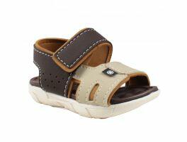 Sandália Molekinho 2135.137 (19-26) - Café Areia 100004 