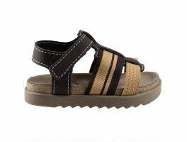 Sandália Molekinho 2636.110 (19-26) - Café Mostarda 73411 