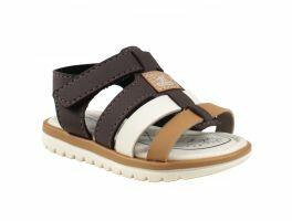 Sandália Molekinho 2650.201 (19-26) - Café Branco Off Caramelo 81596