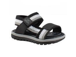 Sandália Molekinho 2650.202 (19-26) - Cinza Branco Preto 107173