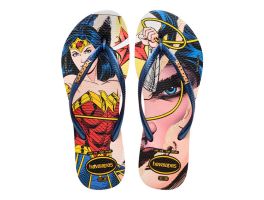Havaianas Slim Wonder Woman (39/40) - Vermelho Marinho 1636