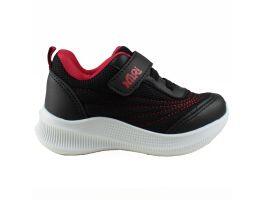 Tênis Nilqi 233.01 (22-27) - Preto Vermelho 72