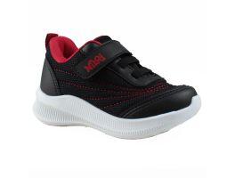 Tênis Nilqi 233.01 (22-27) - Preto Vermelho 72