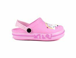 Babuche Nilqi Unicórnio Arco Iris 070.11.0 (19-24) - Pink 