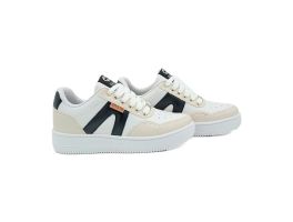 Tenis Ollie Bliss-F 434 (34-40) - Branco Preto  