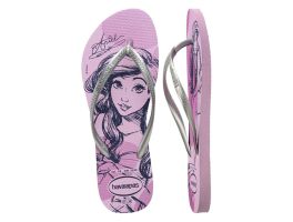 Havaianas Slim Princesas (37/38) - Roxo Fantasy 0397 