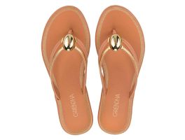 Rasteirinha Grendha Irreverente 19227 (33-40) - Marrom Make Bt967