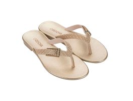 Rasteirinha Grendha Luz 19247 (33-40) - Metalizado Off White Bq521 