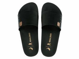 Chinelo Rider R10 Slide 12562 (37-44) - Preto Dourado BT194 