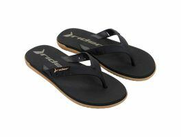 Chinelo Rider Rw II Dedo 12480 (37-44) - Bege Preto Bk699 
