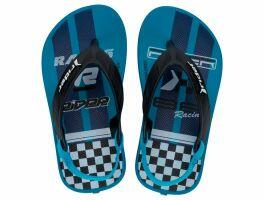 Chinelo Rider Street Fun Baby 11810 (19-25) - Azul Preto Branco Bq668 