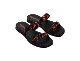 Tamanco Ipanema Glow Trendy 27421 (33-40) - Preto Tartaruga Br850 