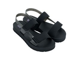 Sandália Zaxy Squad Papete 19226 (33-40) - Preto Bp830  