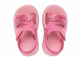 Sandália Zaxynina Fashionista 19278 (19-27) - Rosa Glitter Bq939 