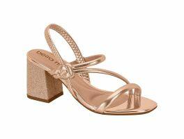 Sandália Beira Rio 8436.229 (34-39) - Ouro Rosado 23146 