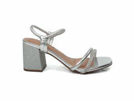 Sandália Beira Rio 8436.213 (34-39) - Cristal Silver Prata 89093 