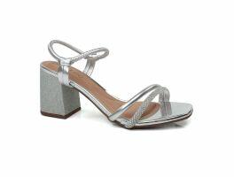 Sandália Beira Rio 8436.213 (34-39) - Cristal Silver Prata 89093