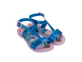 Sandalia Disney Color Dreams Rasteira Inf 23298 (25-33) - Lilaz Azul BO395